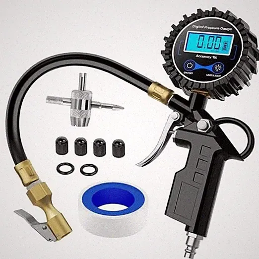 50026R Digital Tire Inflator Pressure Gauge,250 Tire Pressure Gauge Style 1