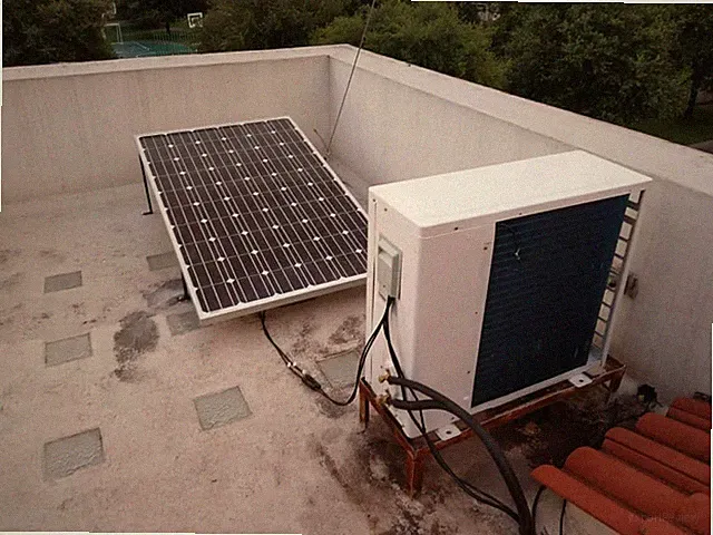 HYBRID SOLAR AIR CONDITIONER RASSVEN BRAND 12,000 BTU W/ 1 SOLAR PANEL 340W